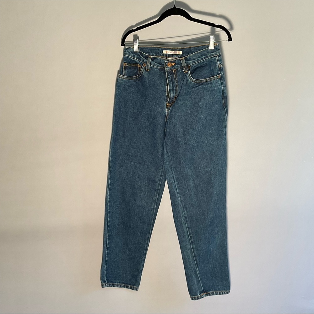 Bill Blass Dark Blue Straight Leg Jeans - Picture 7 of 12